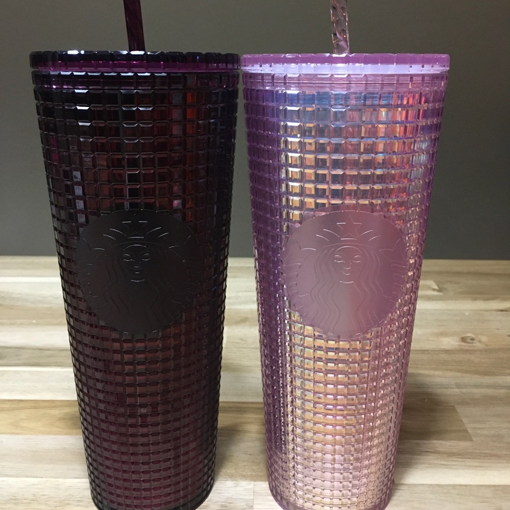 Starbucks Christmas 2020 Disco Ball tumbler set